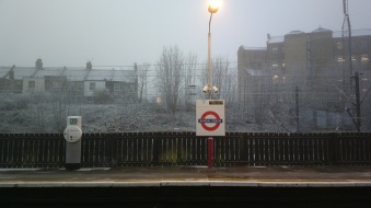 Frosty day in December 2012.